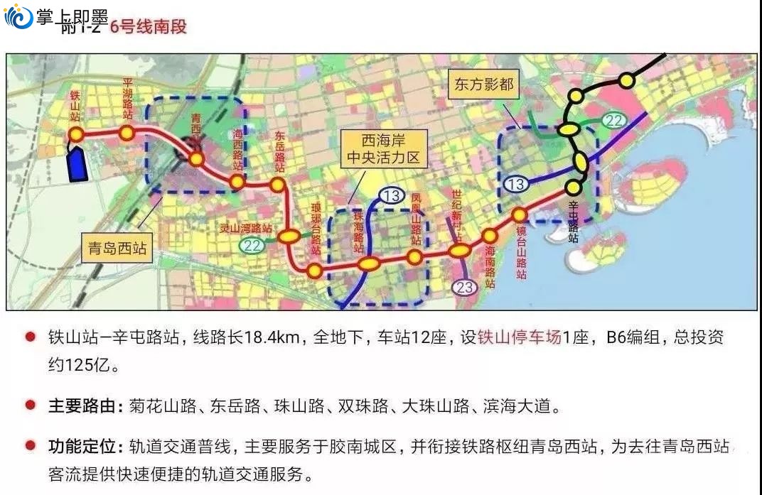 即墨主城区将通地铁,线路这样定的